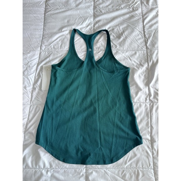 New Lululemon Women's Green Tech Mesh Singlet Size 4 Racerback Tank Top NWT - Picture 6 of 8